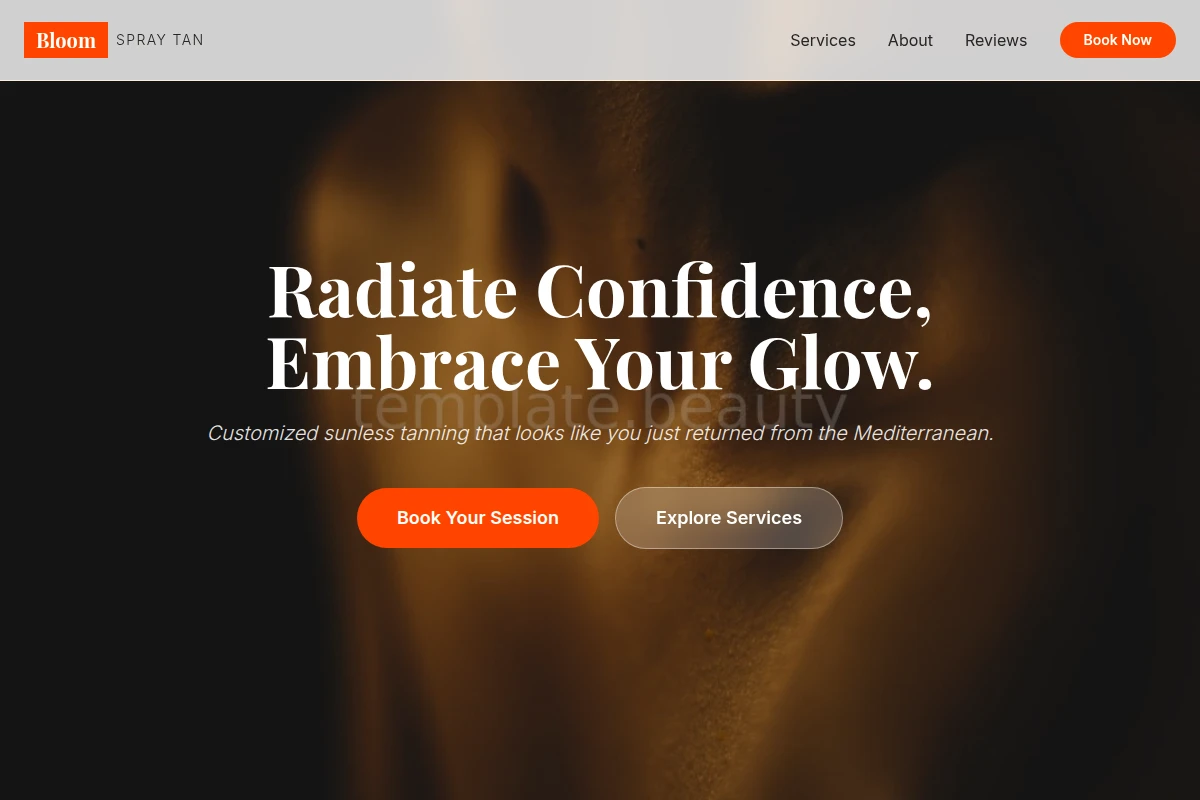 Bloom Spray Tan