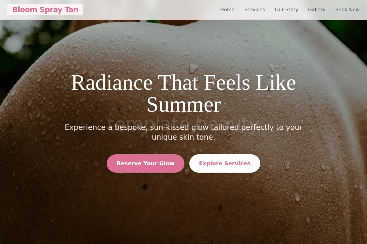 Bloom Spray Tan