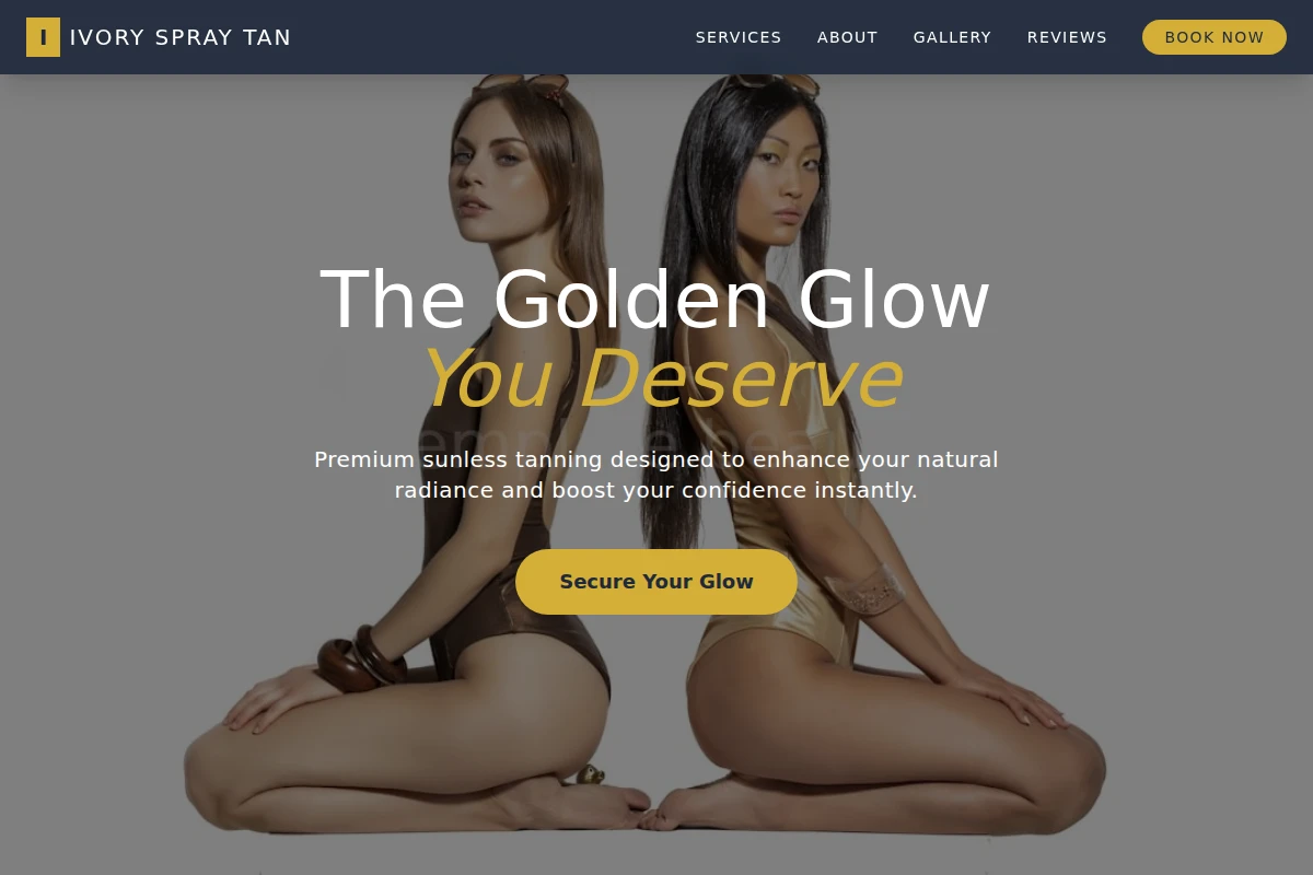 Ivory Spray Tan