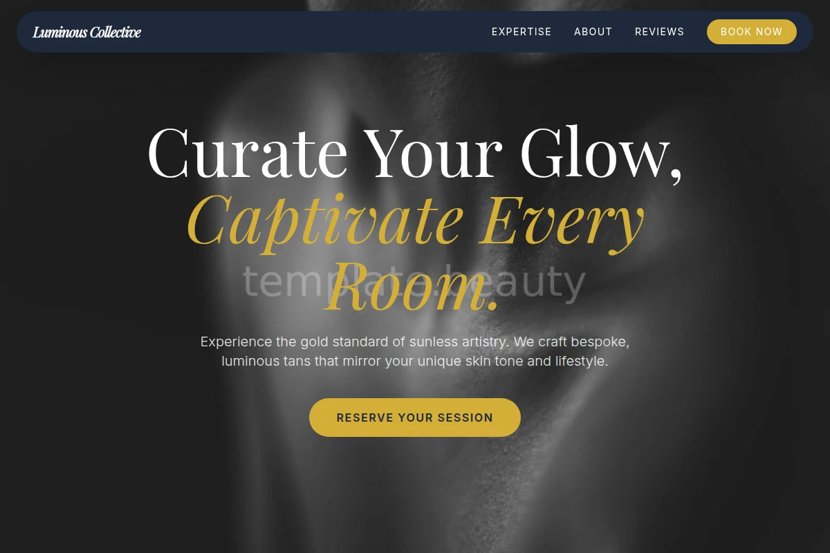 Gilded Spray Tan