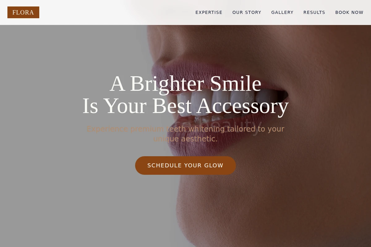 Flora Teeth Whitening