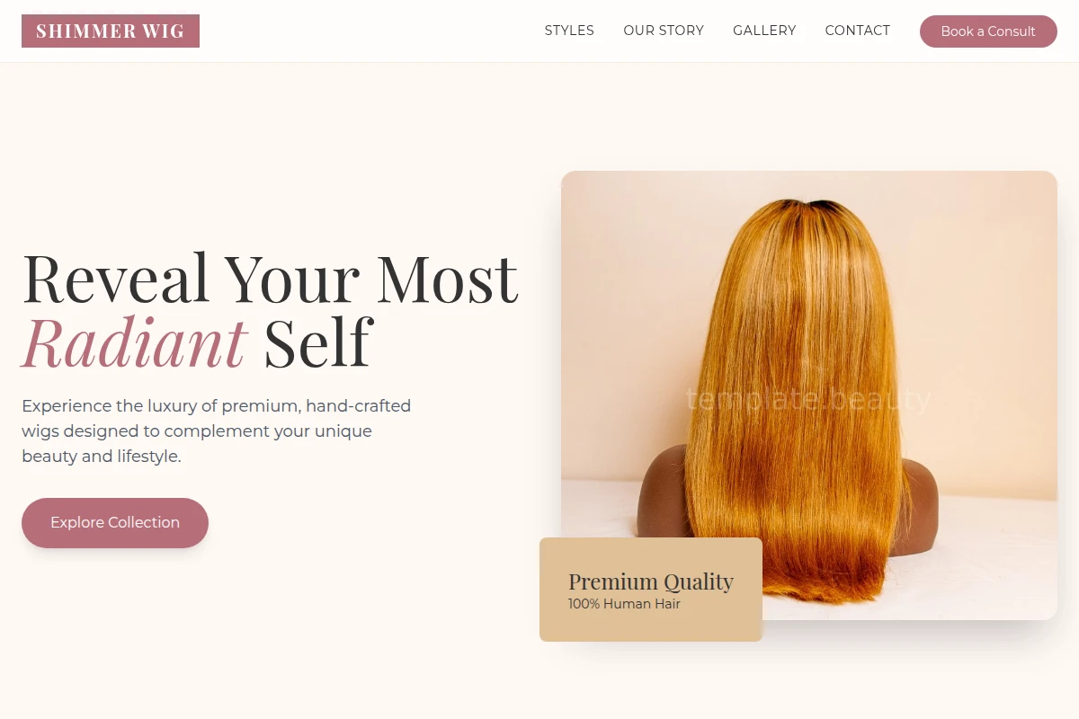 Shimmer Wig